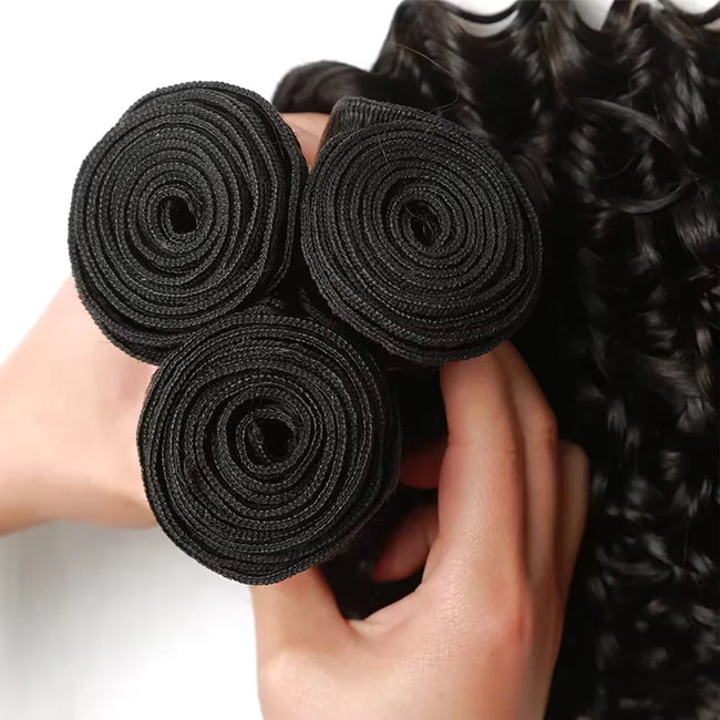 Deep Wave Brazilian Hair Bundles
