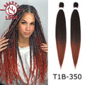 Ombre Pre Stretched Braiding Hair Bundles