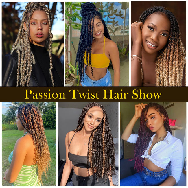 Synthetic Braiding Passion Twist Crochet Hair