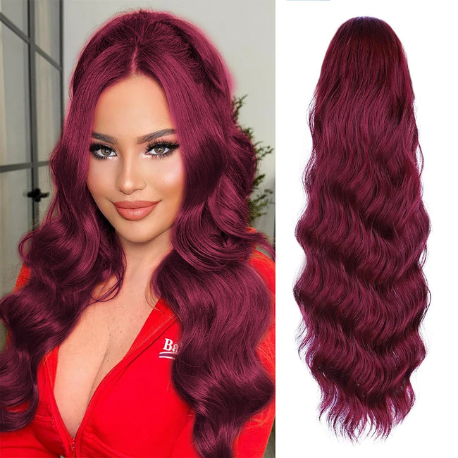 Drawstring Ponytail Hair Extensions