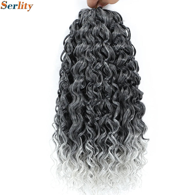 1-6 Packs GoGo Curl Crochet Hair