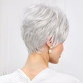 White Silver Gray Kanekalon Human Hairs