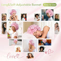 Satin Bonnet With Adjustable Bonne For Sleeping