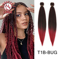 Ombre Pre Stretched Braiding Hair Bundles