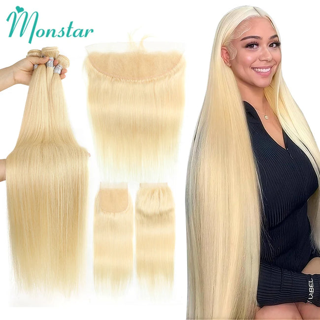 Lace Frontal with Bundles Human Hair
