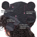 Jerry Curly Short Pixie Bob Cut Human Hair Wig With Bangs