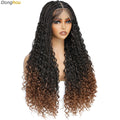 Box Braid Wig with Baby Hair Lace