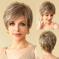 White Silver Gray Kanekalon Human Hairs