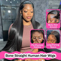 Straight Lace Front Wigs Human Hair