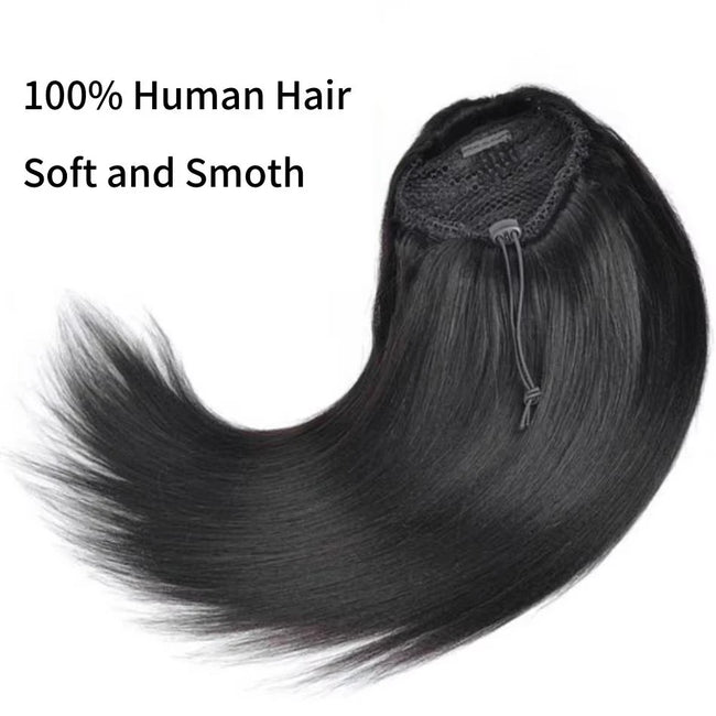 Hair Extension Drawstring Ponytail