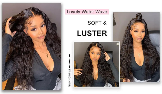 Peruvian Water Wave Bundle Human Hair Extensions