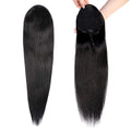 Curly Human Hair Drawstring Ponytail Extension