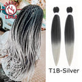 Ombre Pre Stretched Braiding Hair Bundles