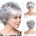Short Natural Wig with Bangs