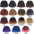 Curly Jumpy Wand Curl Jamaican Bounce Synthetic Braiding Hair Extensions