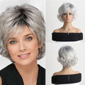 Short Natural Wig with Bangs