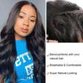 V Part Human Hair Body Wave Wig