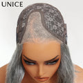 UNICE Layered Blowout Salt & Pepper Wig