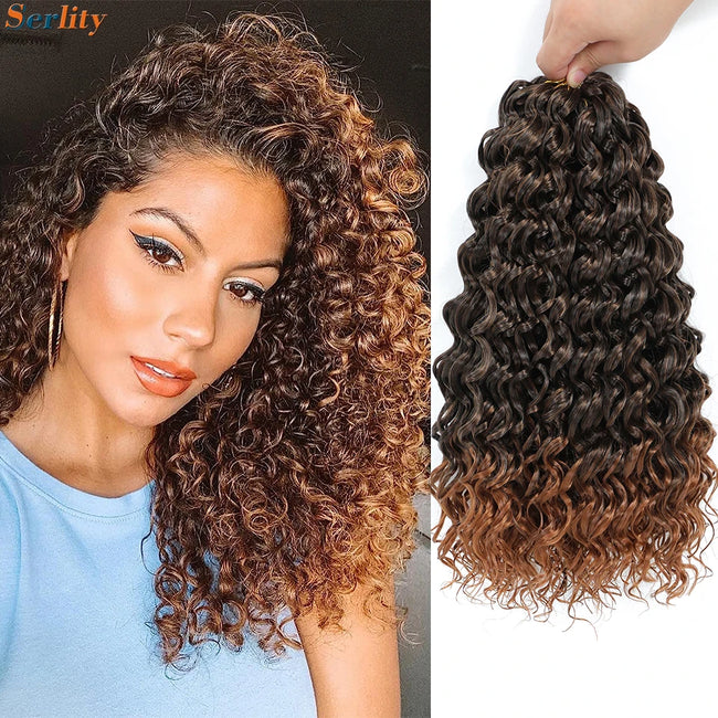 1-6 Packs GoGo Curl Crochet Hair