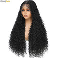 Box Braid Wig with Baby Hair Lace