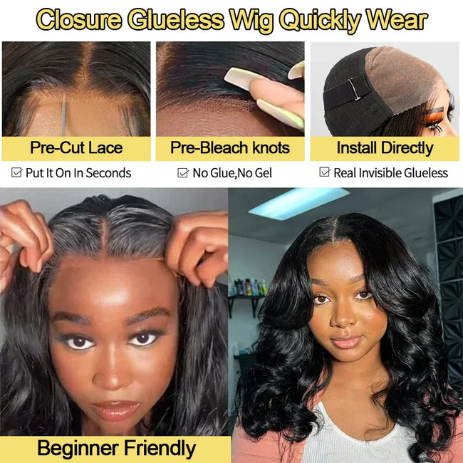 Short Bob Body Wave Wig