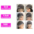 Deep Wave Lace Frontal Wig Curly Water Wave