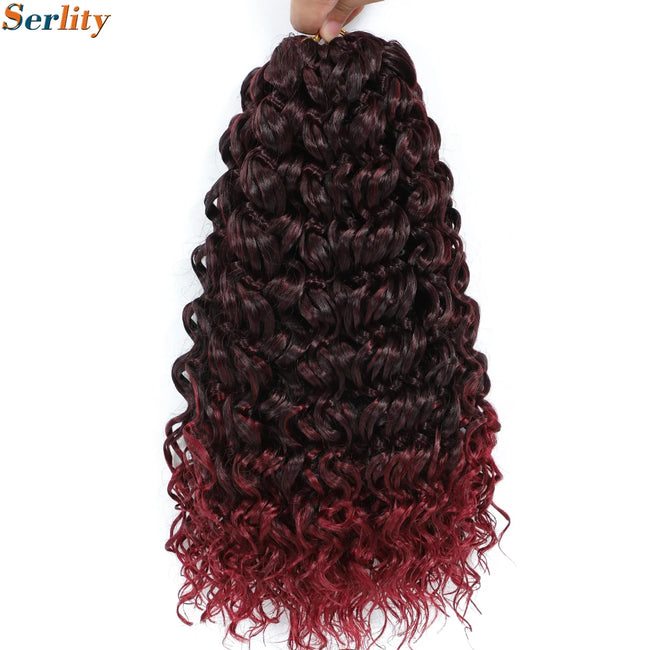 1-6 Packs GoGo Curl Crochet Hair