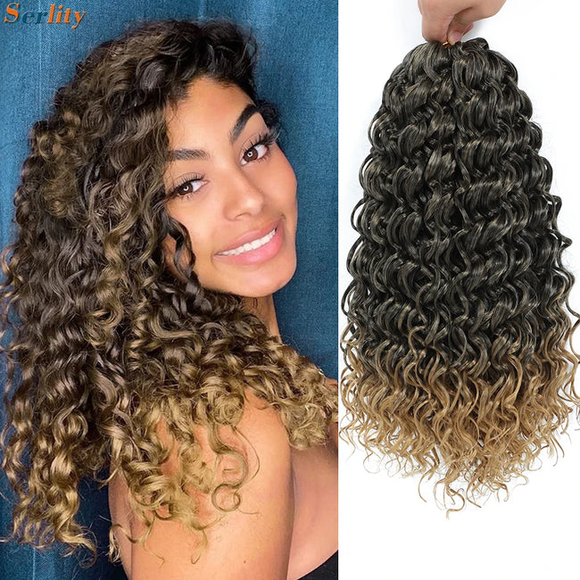 1-6 Packs GoGo Curl Crochet Hair