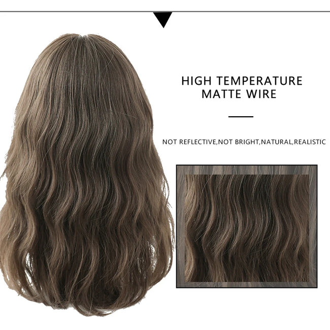 Deep Wave Wig With Bangs