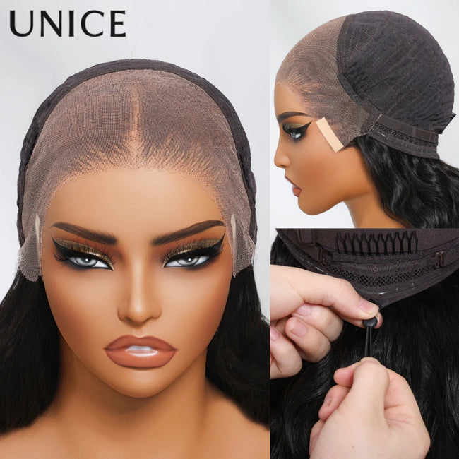 UNice Straight Human Hair Wig