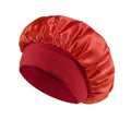 Wide-brimmed Satin Hair Bonnet for Sleeping