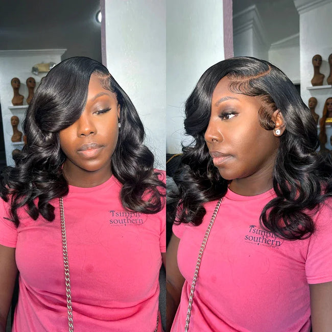 Body Wave Pre-Plucked Brazilian Human Hair Wig
