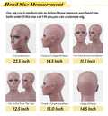 Salt and Pepper Human Hair Wig