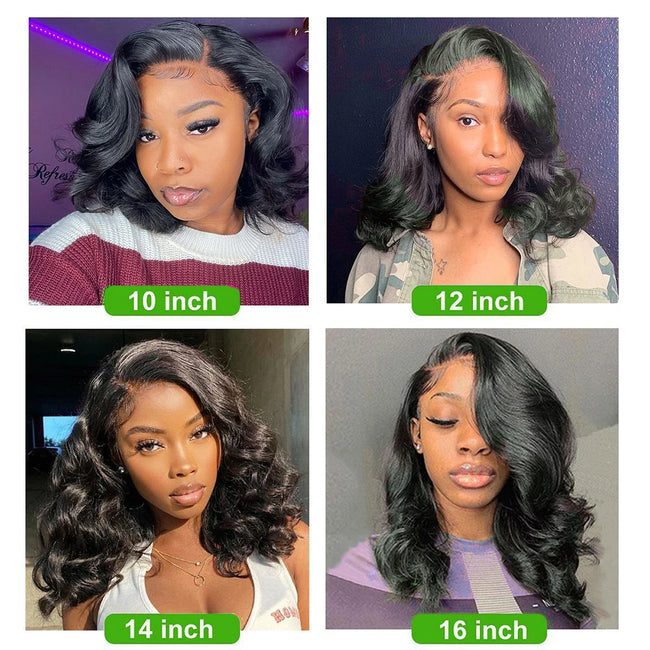Body Wave Pre-Plucked Brazilian Human Hair Wig