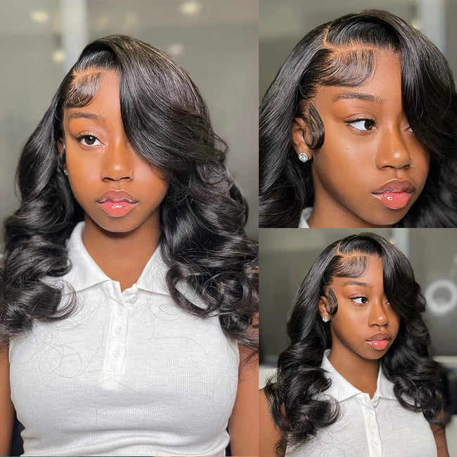 Body Wave Pre-Plucked Brazilian Human Hair Wig