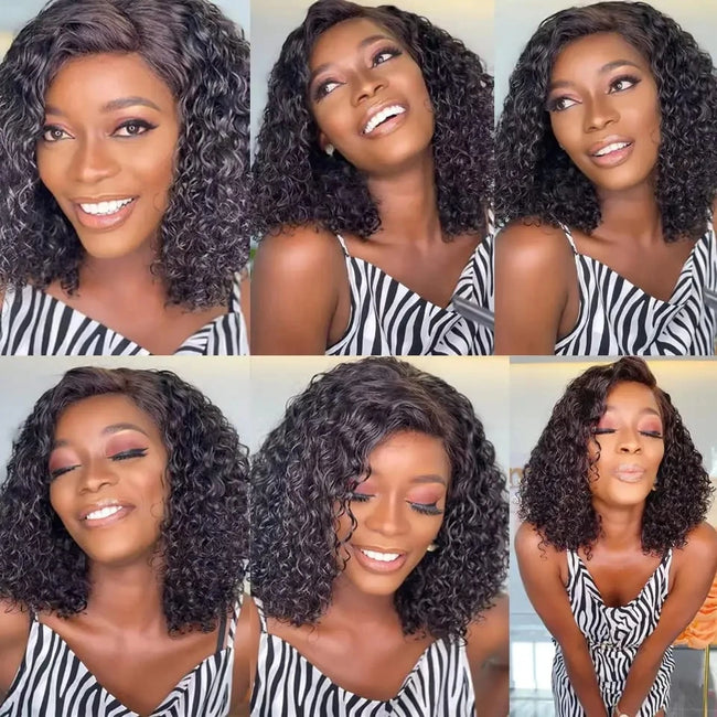 Deep Curly Human Hair Wig