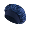 Wide-brimmed Satin Hair Bonnet for Sleeping