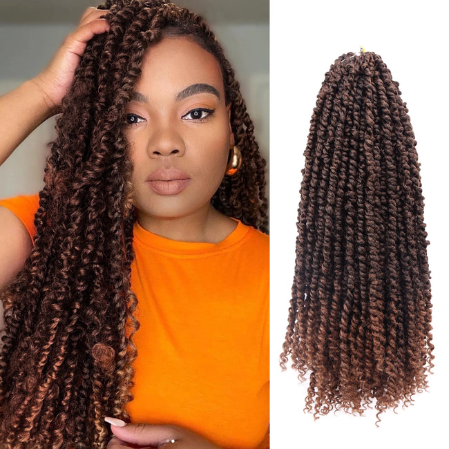 Synthetic Braiding Passion Twist Crochet Hair