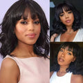 Short Bob Wig with Bangs