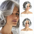 Short Natural Wig with Bangs