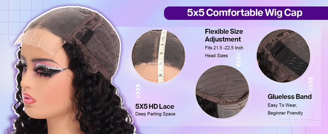 Short Bob Deep Wave Wig