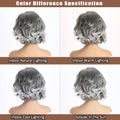 Short Natural Wig with Bangs