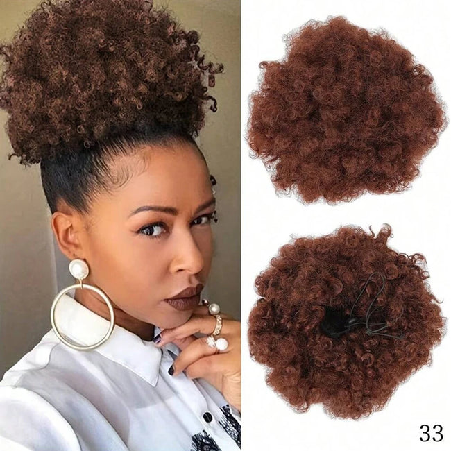 Afro Puff Drawstring Ponytail Extension