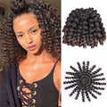 Curly Jumpy Wand Curl Jamaican Bounce Synthetic Braiding Hair Extensions
