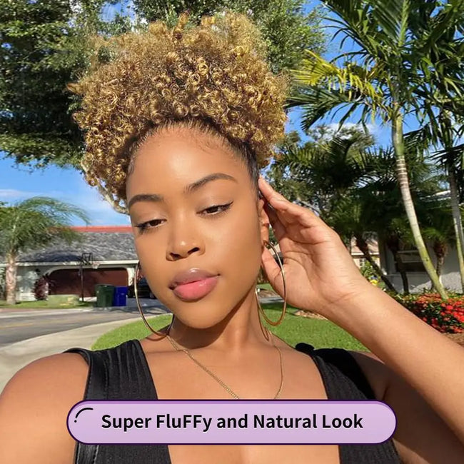 Afro Puff Drawstring Ponytail