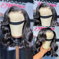 Body Wave Pre-Plucked Brazilian Human Hair Wig