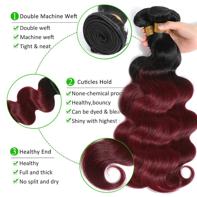 Body Wave Bundles Virgin Human Hair