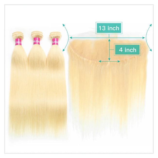 Lace Frontal with Bundles Human Hair
