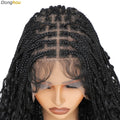 Box Braid Wig with Baby Hair Lace