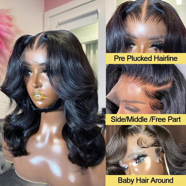 Short Bob Body Wave Wig